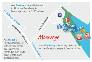 Hier finden Sie das Naturbad Karte