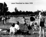 Das Naturbad 1950